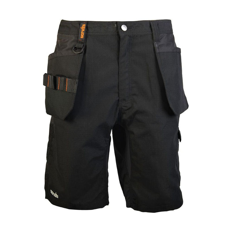 Scruffs Trade Flex Holster Shorts Black 32" W Scruffs - Dynamic Drive
