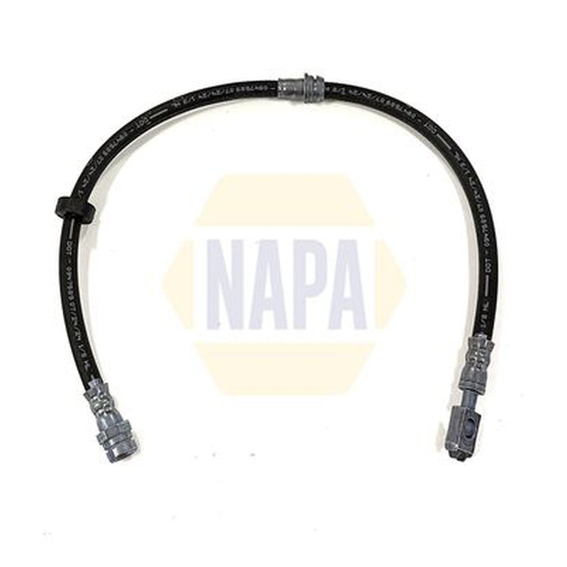 NAPA Brake Hydraulic Hose Line Front fits Seat Alhambra 2010-2022 1.4 1.8 2.0