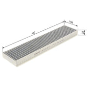Bosch Cabin Air Filter (Pollen Filter) fits Mini Mini 2001-2008