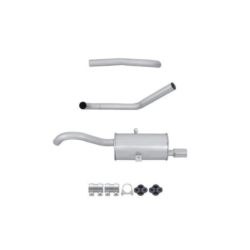Hella End Silencer Rear fits Nissan Micra I 1986-1992 1.2