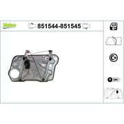 Valeo Electric Window Regulator Lifter Right Front 851545