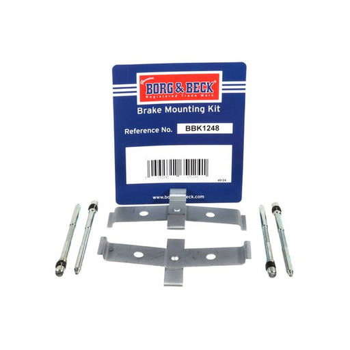 Borg & Beck Brake Pad Accessory Fitting Kit Front BBK1248