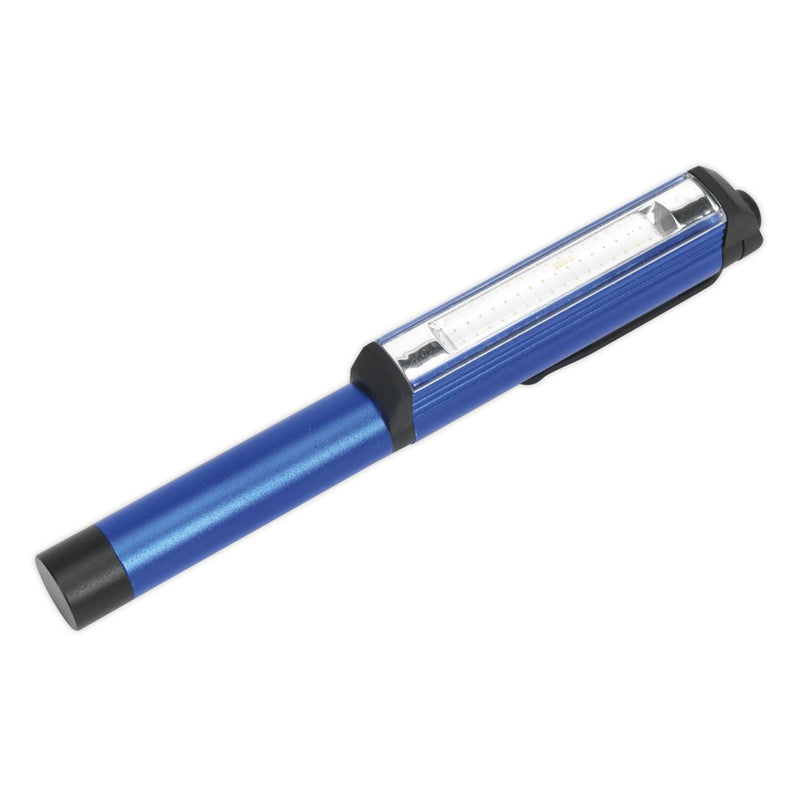 Sealey Pen Light Ultraviolet 3W Cob Led 3 X AAA Cell Sealey - Dynamic Drive
