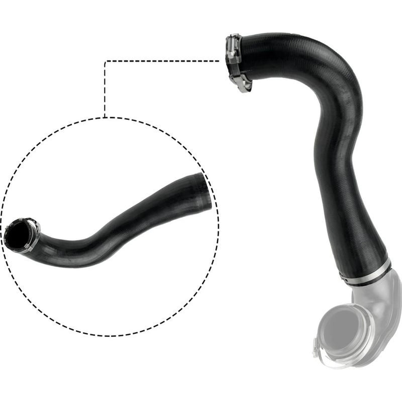 Gates Intercooler Turbo Charge Air Hose 450mm fits Opel Insignia A 2008-2017 1.6