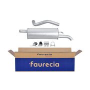 Hella End Silencer Rear fits Seat Cordoba 2002-2009 1.4