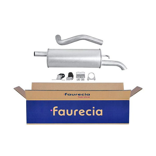 Hella End Silencer Rear 8LD 366 035-431