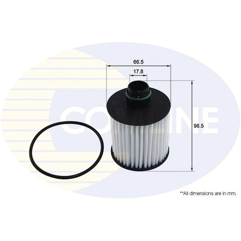 Comline Engine Oil Filter fits Fiat 500L 2014 on 1.3