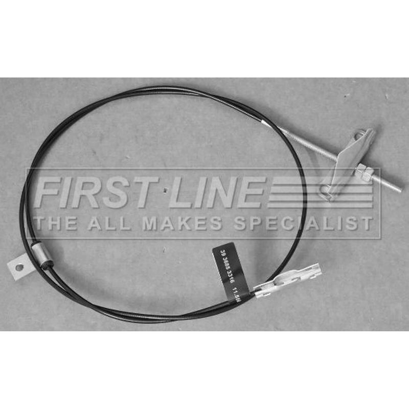 First Line Handbrake Cable Centre fits Ford Transit 2000-2006 2.0
