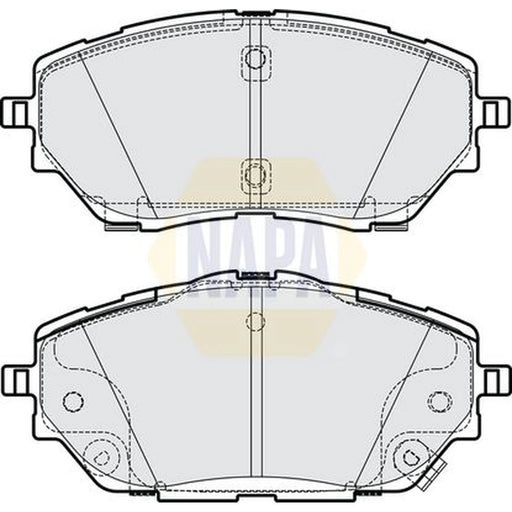 NAPA Front Brake Pad Set NBP1793