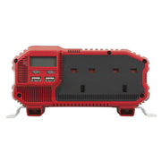 Sealey Power Inverter Modified Sine Wave 1100W 12V DC 230V ~ 50Hz PI1100 Sealey - Dynamic Drive