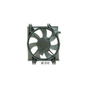 Mahle Air Con Condenser Fan fits Hyundai Accent II 2000-2005 1.3 1.5 1.6