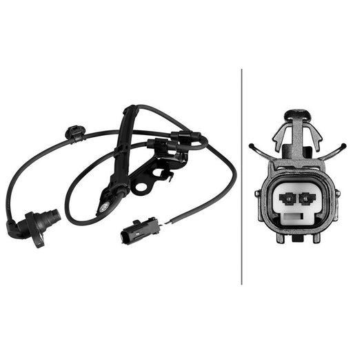 Hella ABS Wheel Speed Sensor Front fits Toyota Matrix 2008-2014 1.8 2.4