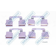 Apec Brake Pad Accessory Fitting Kit Rear BKT1092