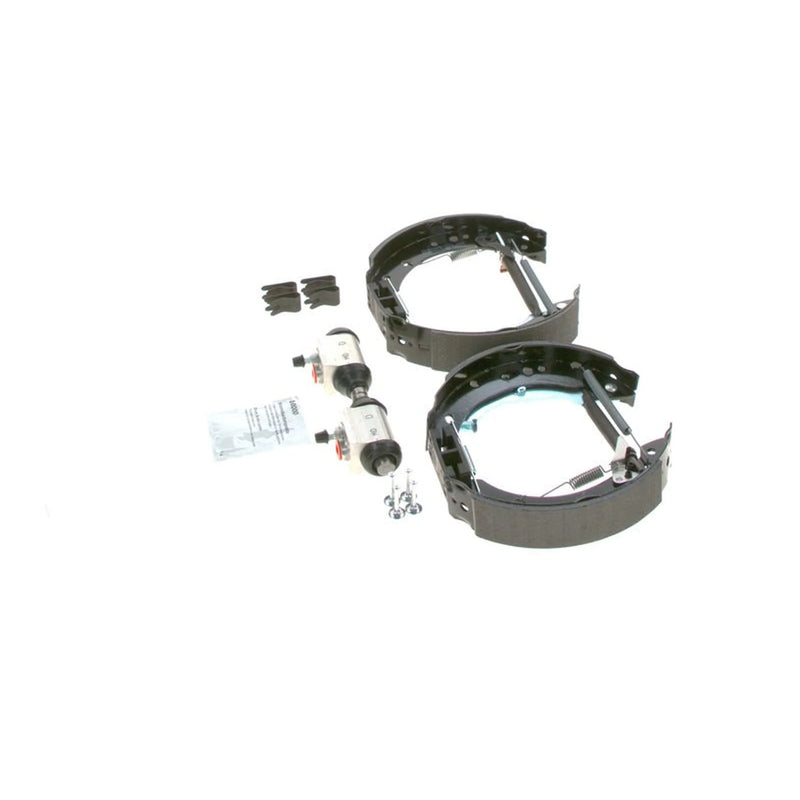 Bosch Brake Shoe Set Axle Kit fits Mitsubishi Colt VI 2004-2012 1.1 1.3 1.5