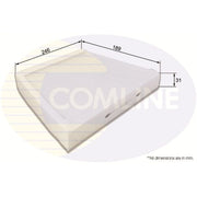 Comline Cabin Air Filter (Pollen Filter) EKF394