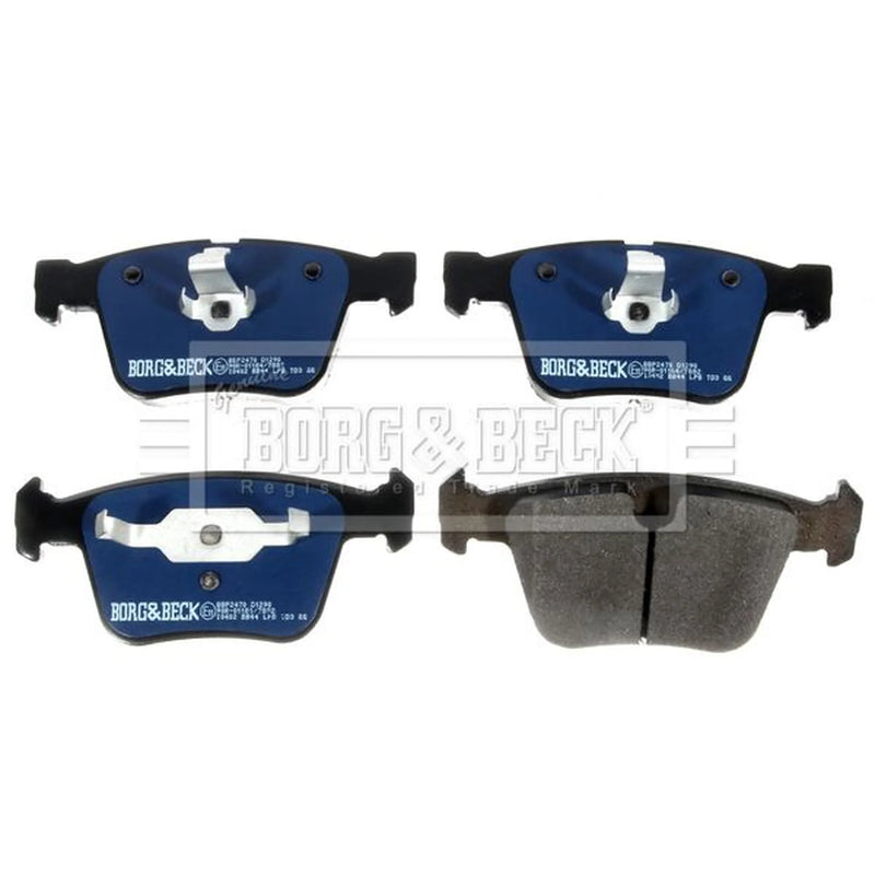 Borg & Beck Front & Rear Brake Discs & Pads fits Mercedes-Benz R-Class 2006-2010
