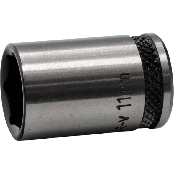 Sealey 1/4"Dr Socket 11mm (Black Series)