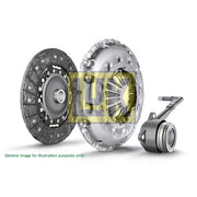 LuK Clutch Kit Set 3pc fits Nissan Micra IV 2010-2020 1.2