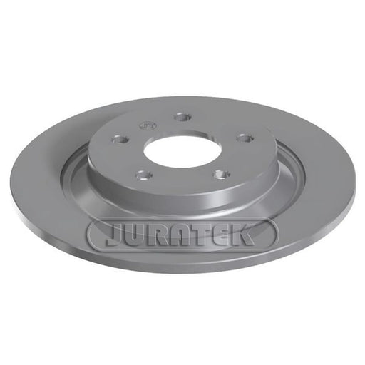 Juratek 2 x Solid Brake Discs fits Mazda 5 2005-2011 1.6 1.8 2.0