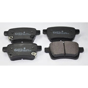 Juratek Front & Rear Pads fits Fiat 500L 2013-2014 1.4 1.6