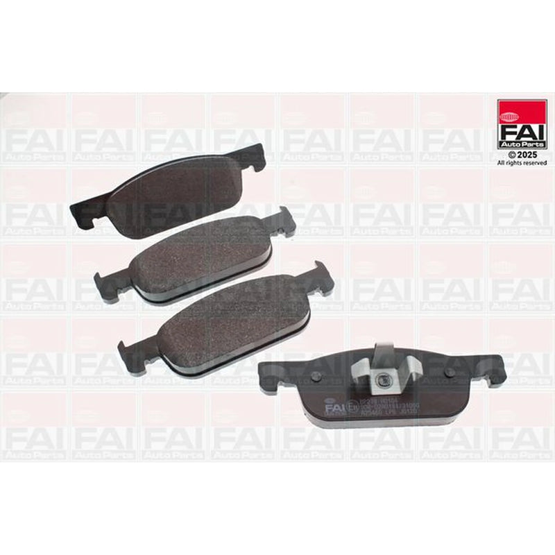 FAI Front Brake Pad Set fits Dacia Logan II 2012-2013 1.5 1.6