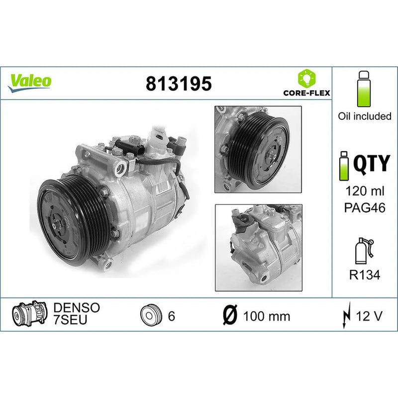 Valeo Air Conditioning Compressor 813195