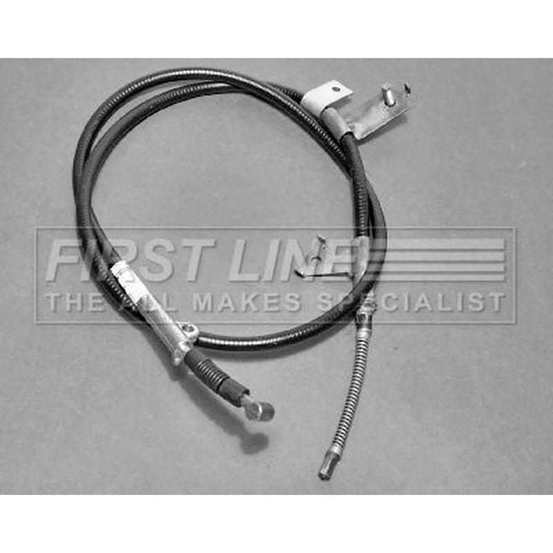 First Line Handbrake Cable Left Rear fits Nissan Micra II 1992-2003 1.0 1.3 1.4
