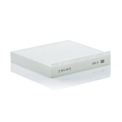 MANN-FILTER Cabin Air Filter (Pollen Filter) behind the glove compartment