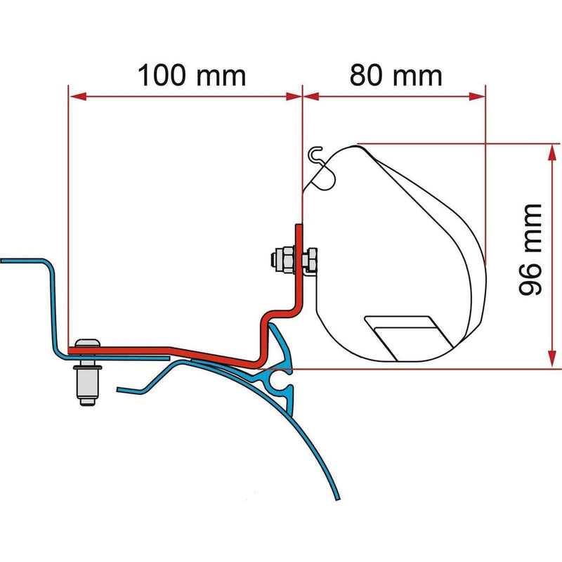 Fiamma F35 Kit Campereve Cap Road (98655Z151) Fiamma - NN4 Online