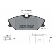 Textar Front Brake Pad Set 2317203