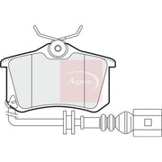 Apec Rear Brake Pad Set PAD1220