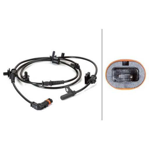 Hella ABS Wheel Speed Sensor Front fits Chrysler 300C 2004-2012 3.0 3.5 5.7