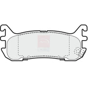 Apec Front & Rear Pads fits Mazda MX-5 1993-2005 1.6 1.8