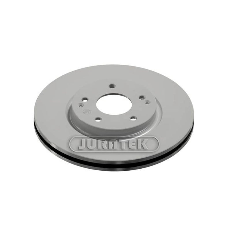 Juratek Front Brake Vented Discs & Pads fits Ssangyong Korando 2019 on 1.5 1.6