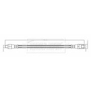 Borg & Beck Brake Hydraulic Hose Line inner BBH8700