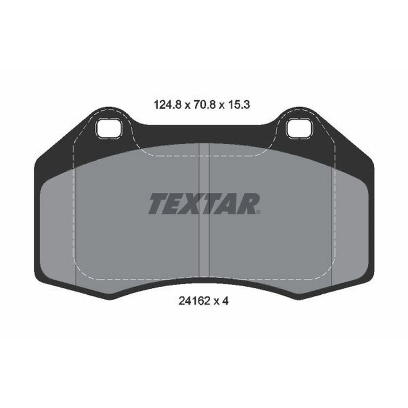 Textar Front Brake Pad Set 2416201