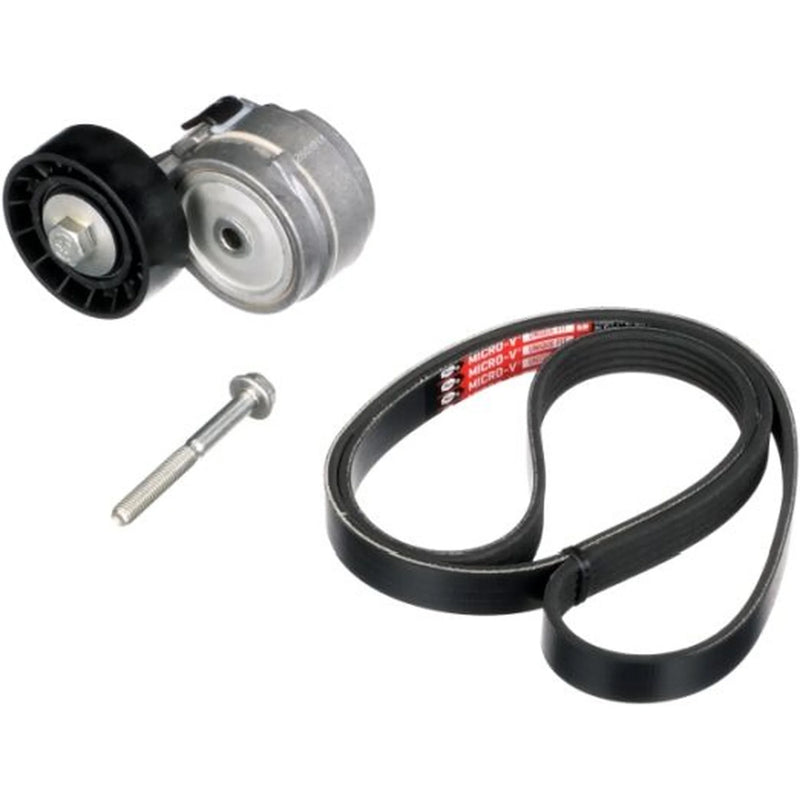 Gates V-Ribbed Belt Set fits Abarth 124 Spider 2016 on 1.4