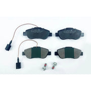 Juratek Front Brake Pad Set fits Fiat 500 2007 on 1.3