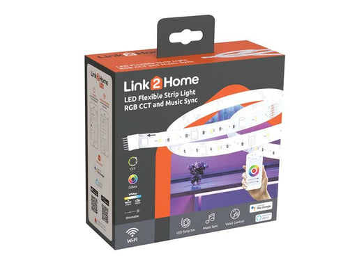 Link2Home Flexible LED Light Strip 5m Link2Home - Dynamic Drive