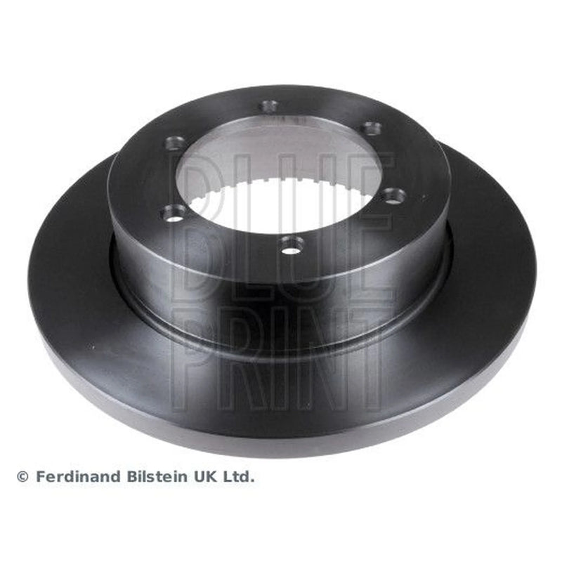 Blue Print 2 x Solid Rear Brake Discs ADN143135-x2