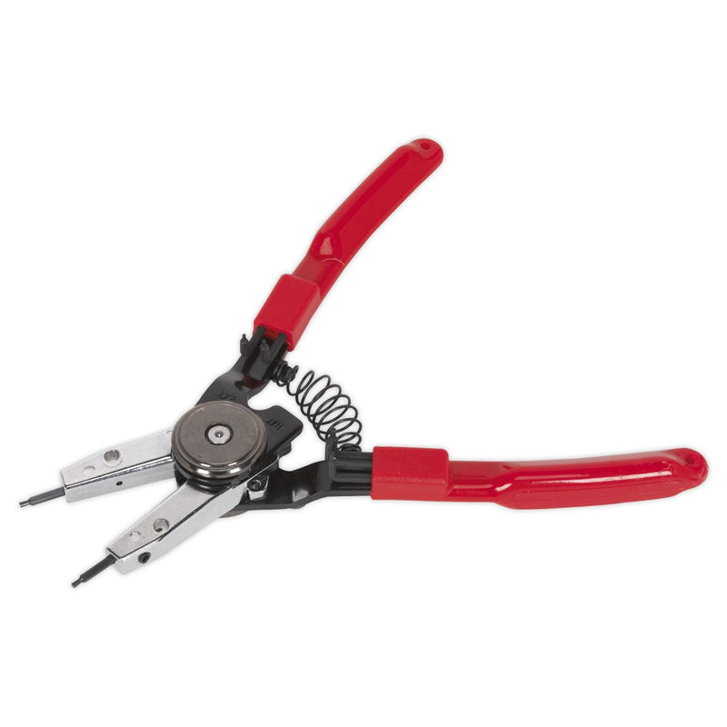 Sealey Circlip Pliers Set Internal/External Quick Change AK8453 Sealey - Dynamic Drive