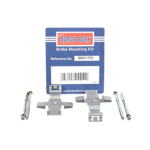 Borg & Beck Brake Pad Accessory Fitting Kit Front BBK1792