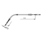 Bosch Handbrake Cable Rear fits Mini Mini 2013-2020