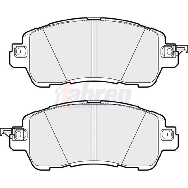 Fahren Front Brake Pad Set FBP3773