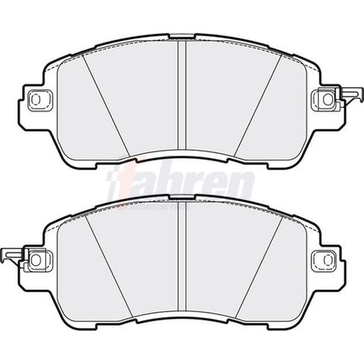 Fahren Front Brake Pad Set FBP3773