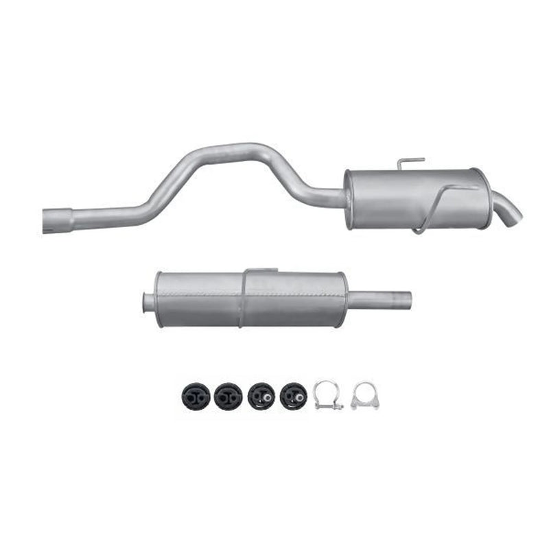 Hella End Silencer Rear fits Renault Espace 1997-2002 1.9 2.2