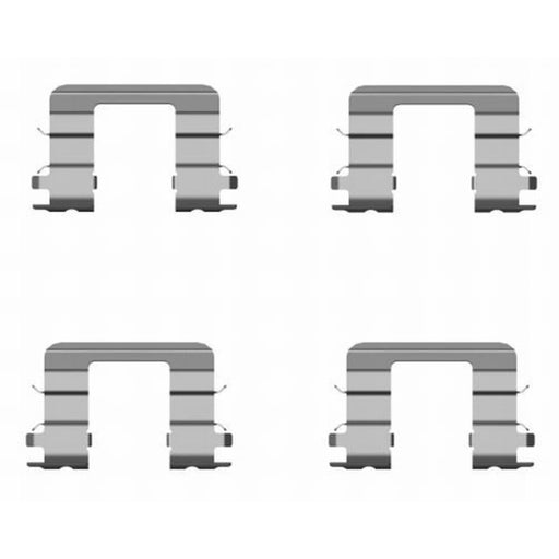 Mintex Brake Pad Accessory Fitting Kit Front fits Hyundai I10 I 2007-2018