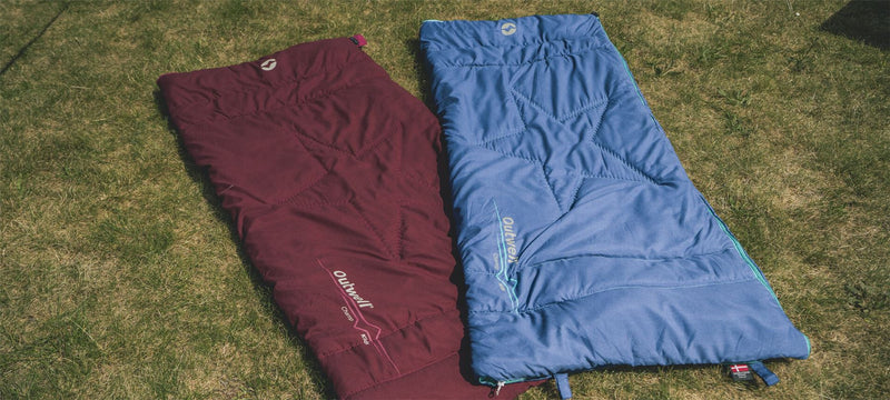 Outwell Champ Kids Deep Red Red Junior Sleeping Bag Outwell - Dynamic Drive