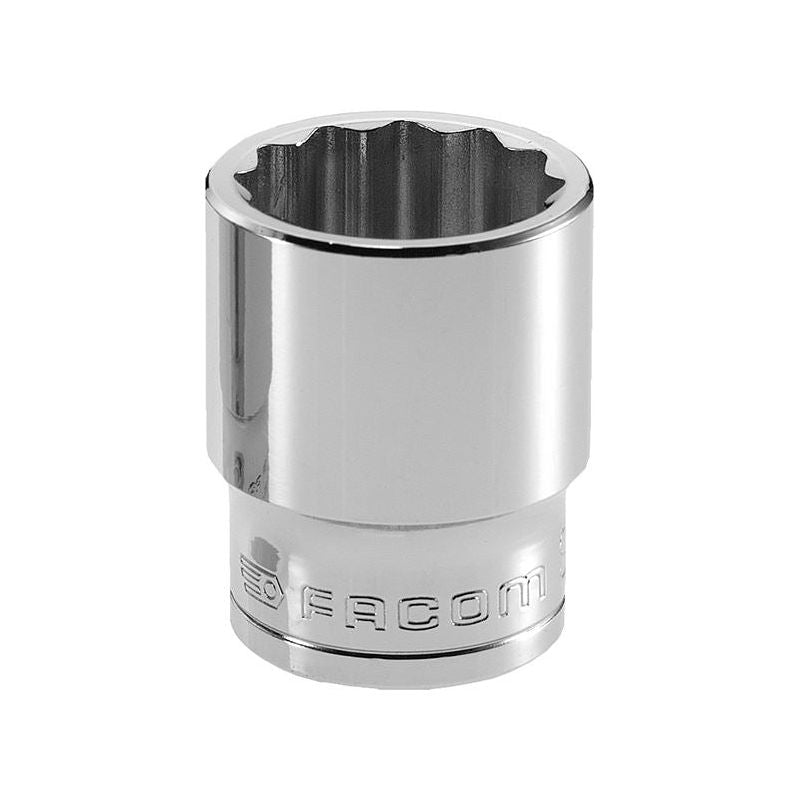 Facom Bi-Hexagon Socket 1/2in Drive 22mm Facom - Dynamic Drive