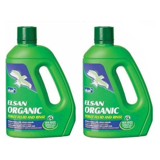 2x Elsan Organic Toilet Fluid 2L Elsan - Dynamic Drive